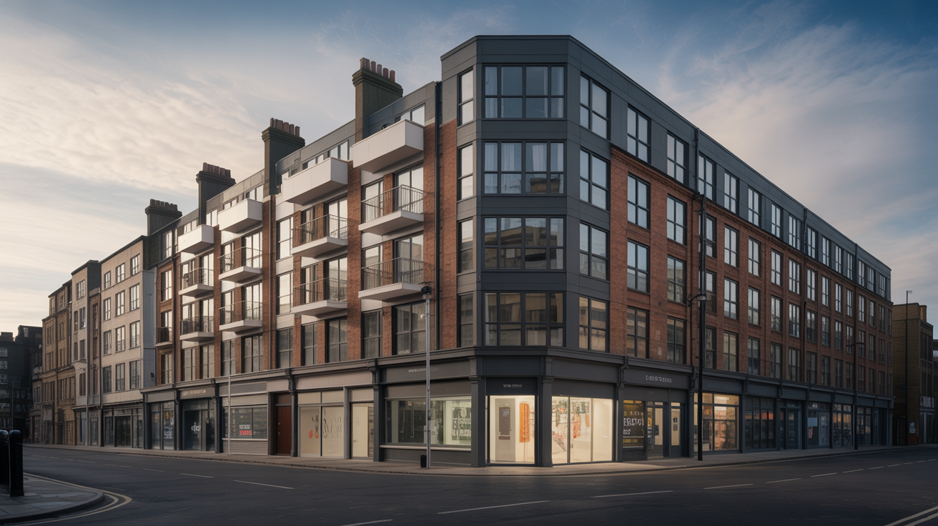 Commercial Conversion – 4 Flats + Commercial Unit