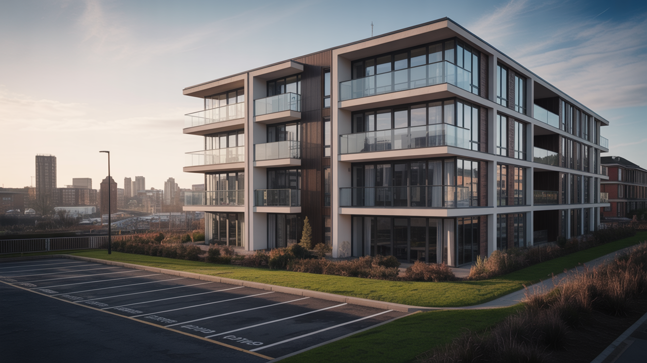 Newcastle – 2 Bed Apartment with Parking